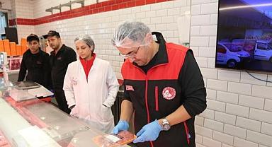 Bursa’da 220 işletmeye eş zamanlı et denetimi