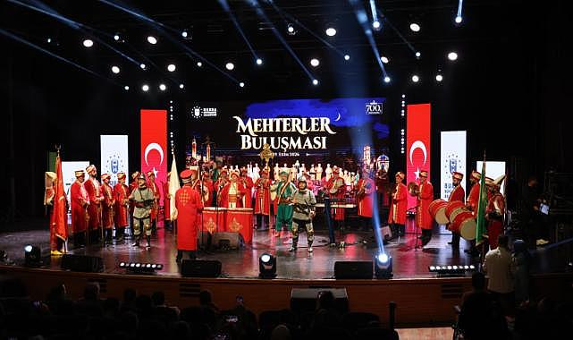 Bursa'da Fethin 700. Yılında ‘Mehterler Buluşması’