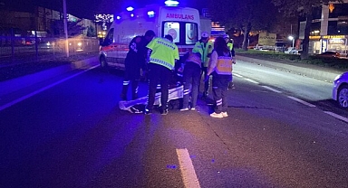 Bursa'da otomobilin çarptığı kişi öldü