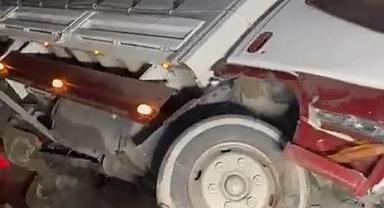 Bursa’da trafik kazası :Dört araç birbirine girdi