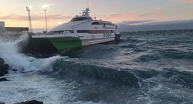 Bursa Deniz Otobüsleri'nin 4 seferi iptal edildi