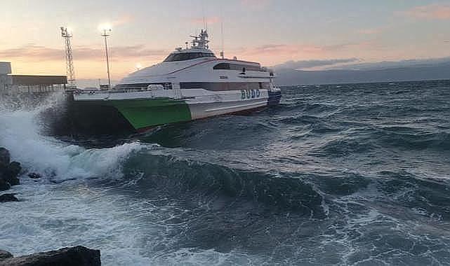 Bursa Deniz Otobüsleri'nin 4 seferi iptal edildi