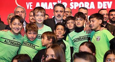 Bursa'nın şampiyonlarına ve amatör spora dev destek