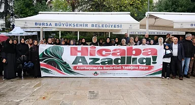 Bursa'dan da tepki geldi