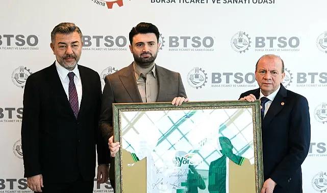 Bursaspor’dan Matlı ve Dağlıoğlu’na hayırlı olsun ziyareti