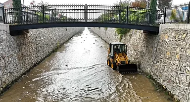  İnegöl'den yağış öncesi taşkınlara karşı önlem