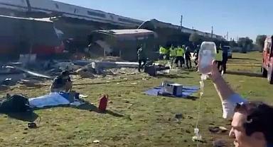 İspanya'daki hızlı tren kazasında en az 10 kişinin hayatını kaybettiği bildirildi