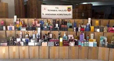 İstanbul'da 350 milyon liralık sahte parfüm operasyonu