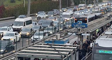 İstanbul’da dev derbi öncesi trafik yoğunluğu