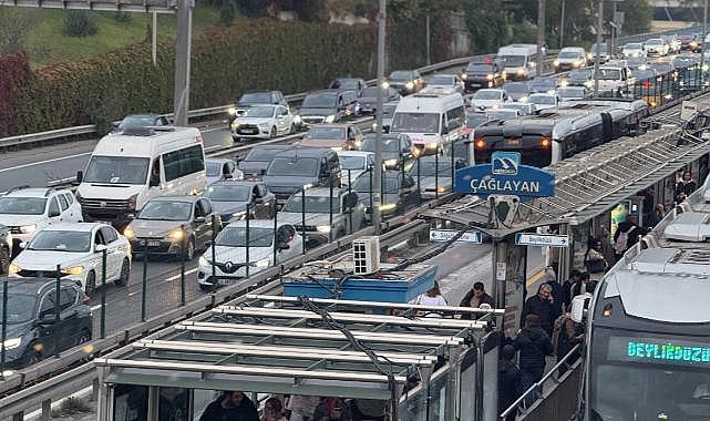 İstanbul’da dev derbi öncesi trafik yoğunluğu