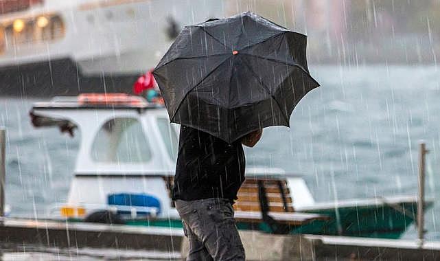 İstanbul’da yarın için şiddetli yağmur uyarısı