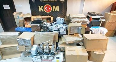 İzmir’de 5 milyon liralık kaçakçılık operasyonu