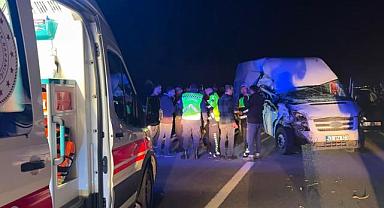 Kütahya’da zincirleme trafik kazası: 7 yaralı