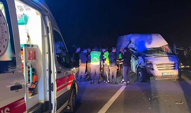 Kütahya’da zincirleme trafik kazası: 7 yaralı