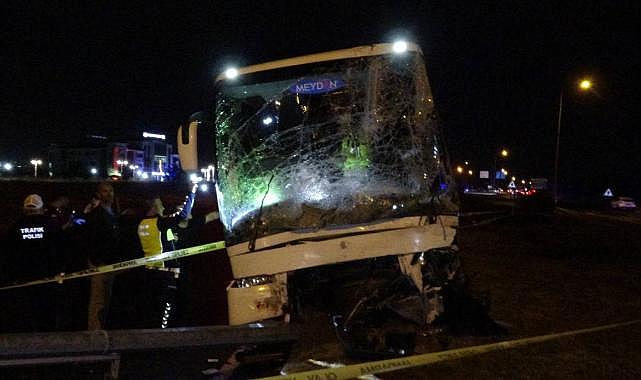 Malatya’da otobüs ile hafif ticari araç çarpıştı: 2 ölü, 3 yaralı