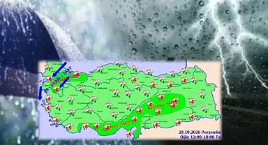 Meteoroloji'den peş peşe uyarılar! Şiddetli yağış ve kuvvetli rüzgar etkili olacak