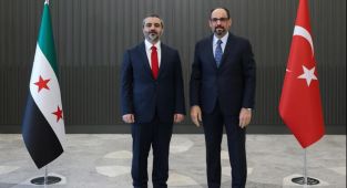 MİT Başkanı Kalın, Suriye Dışişleri Bakanı Şeybani ile görüştü
