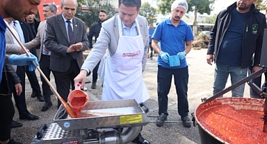Osmangazi'de Kazanlar Dayanışma İçin Kaynadı
