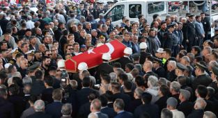 Şehit Piyade Sözleşmeli Er Yusuf Sait Ünlü son yolculuğuna uğurlandı