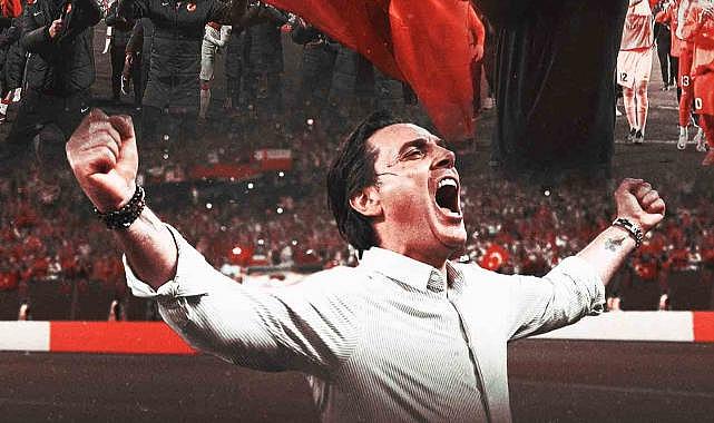 TFF'den Vincenzo Montella'ya teşekkür