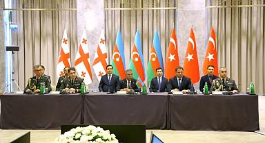 Türkiye-Azerbaycan-Gürcistan Üçlü Savunma Bakanları Toplantısı Şuşa'da düzenlendi