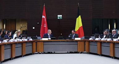 Türkiye ile Belçika arasında bakanlar düzeyinde kritik zirve