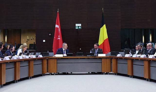 Türkiye ile Belçika arasında bakanlar düzeyinde kritik zirve