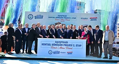 Yıldırım Davutkadı 'kentsel dönüşüm'de 2. etaba temel... İlk etapta teslimatlar Kasım'da