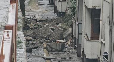 Zonguldak’ta heyelanın boyutu gün ağarınca ortaya çıktı: 49 daire tahliye edildi