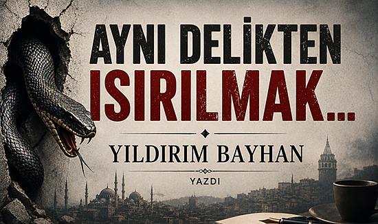 Aynı Delikten Isırılmak...