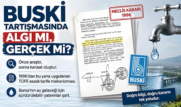 BUSKİ tartışmasında olgular mı, algılar mı?